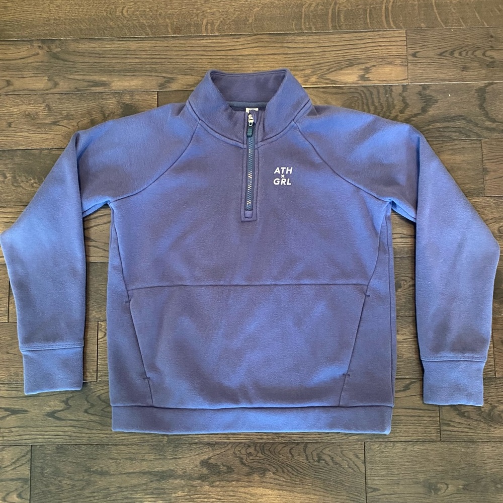Athleta Girl Quarter Zip Sweatshirt